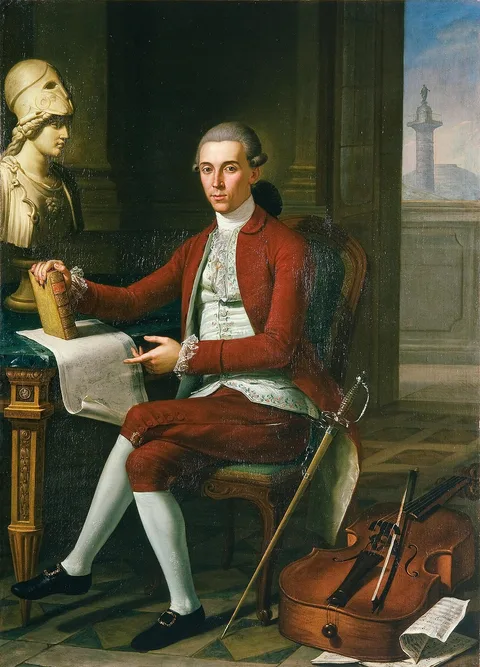Pietro Labruzzi, Portrait of Sir James Bland Burges