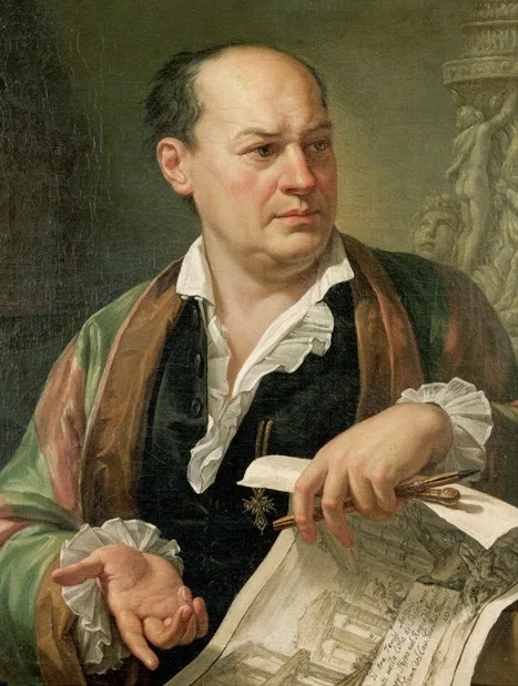 Pietro Labruzzi, Posthumous Porträt des Giovanni Battista Piranesi (1720-1778)