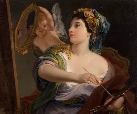 Domenico Corvi, Allegory of Painting