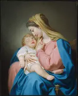 Domenico Corvi, Virgin and Child