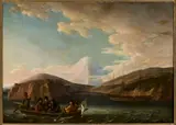 Friedrich Georg Weitsch, Adam Johann von Krusenstern in Avacha Bay.