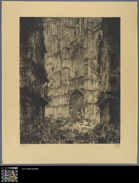 Jules De Bruycker, The Antwerp cathedral