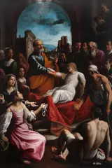 Fabrizio Santafede, Saint Peter raises Tabitha