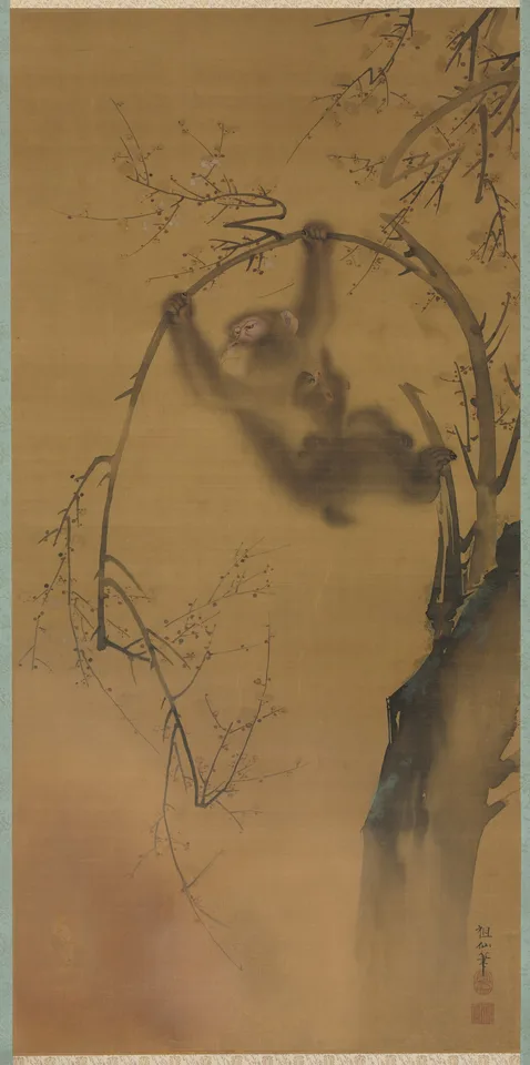 Mori Sosen, Monkeys in a Cherry Tree
