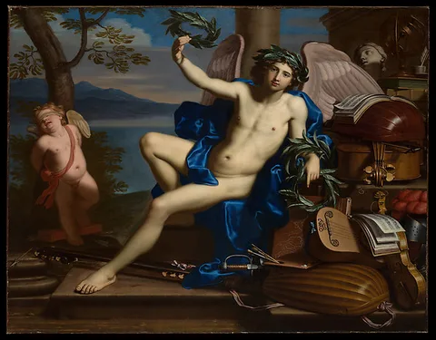 Michele Desubleo, Allegory of Sacred and Profane Love