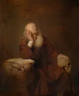 Henry Nelson O'Neil, An Anchorite Reflecting on Death