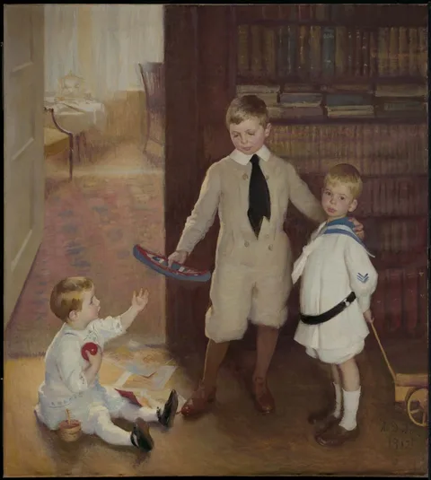 Marie Danforth Page, Sam, Lewis and Ward