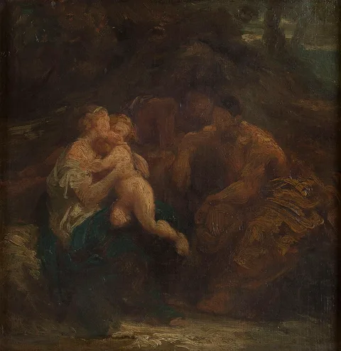 Francisque Millet, The Holy Family