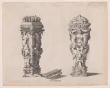 René Boyvin, Two Containers (Deux nécessaires)