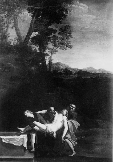 Lucio Massari, The Entombment of Christ