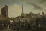 Hendrik van Minderhout, The Fish Market of Antwerp