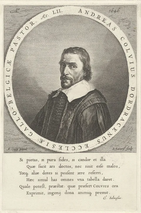 Salomon Savery, Portrait of Andreas Colvius