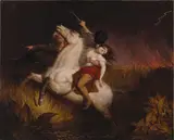 Charles Deas, Prairie on Fire