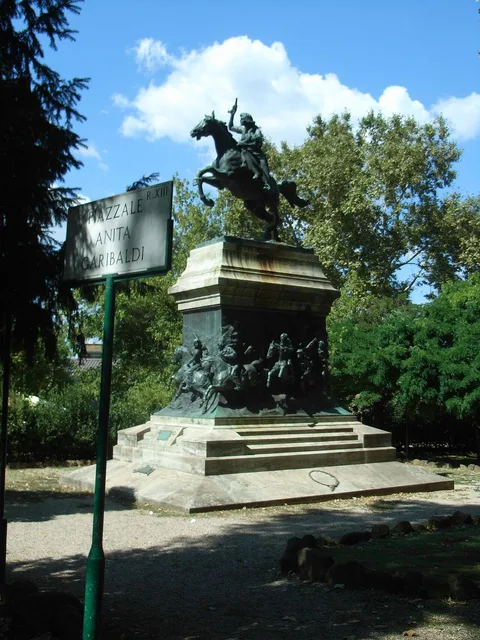 Mario Rutelli, Monument to Anita Garibaldi