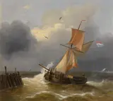 Charles-Louis Verboeckhoven, Turbulent Sea