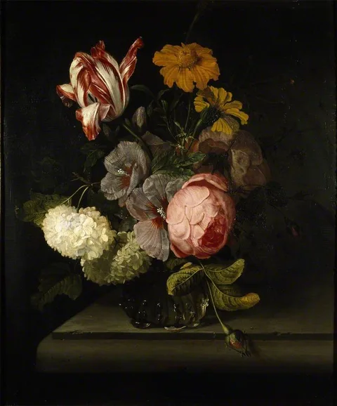 Cornelis Kick, A Vase of Flowers