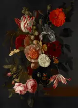 Cornelis Kick, Flowers in a Vase