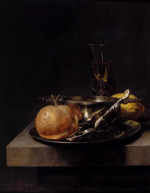 Cornelis Kick, Still-Life with Silver Cup