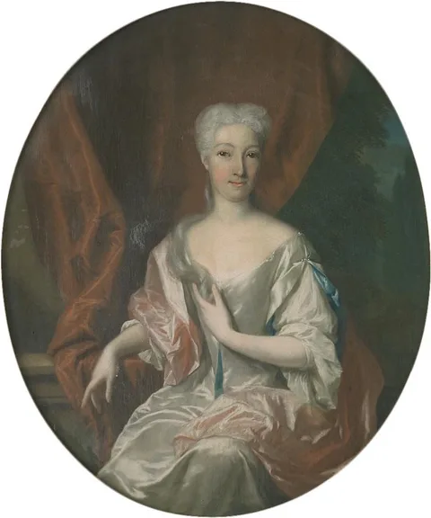 Philip van Dijk, Portrait of Agnes Catherina Hoeuft (1689-1758)