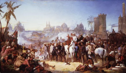 Thomas Jones Barker, The Relief of Lucknow, 1857