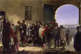 Jerry Barrett, The Mission of Mercy: Florence Nightingale receiving the Wounded at Scutari