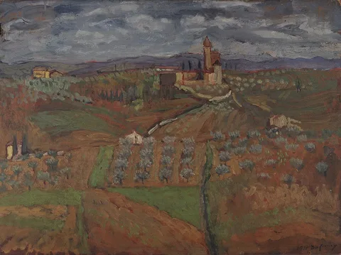Georges Dufrénoy, The Countryside around Siena