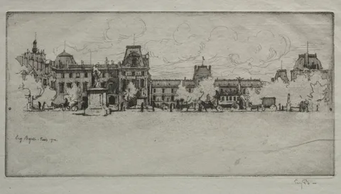 Eugène Béjot, Les Tuileries