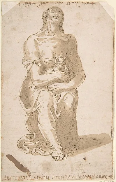 Giovanni Guerra, Vestal Virgin
