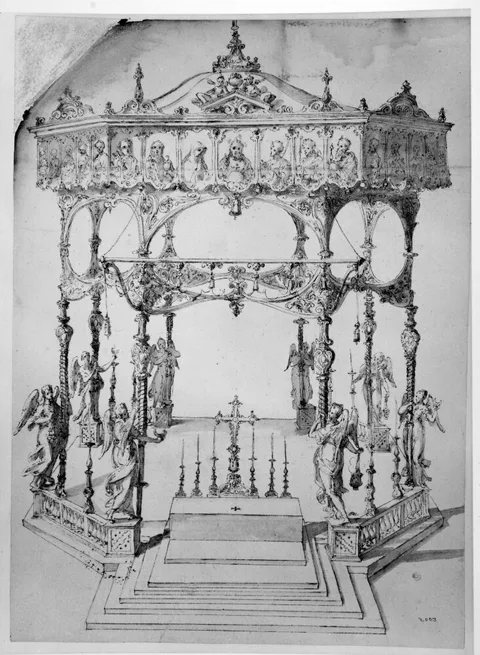 Giovanni Guerra, Project for a Baldachin