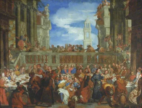 Vincenzo Dandini, The Wedding Feast at Cana in Galilee (copy after Paolo Veronese)