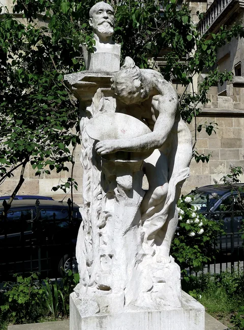 Jules Desbois, Monument to Pierre Puvis de Chavannes