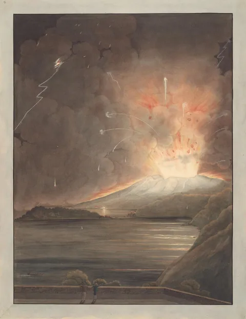Lansdown Guilding, View of the Great Eruption of Morne Soufriere, St. Vincent