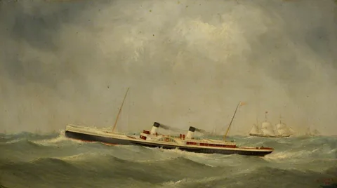 George Mears, The paddle steamer Paris