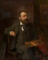 Edouard de Jans, The Painter Albert De Vriendt