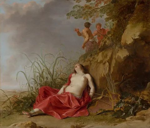 Dirck van der Lisse, Sleeping nymph