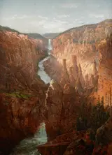 William Louis Sonntag, Sr., Grand Canyon, Yellowstone River, Wyoming