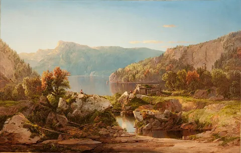 William Louis Sonntag, Sr., Autumn Morning on the Potomac