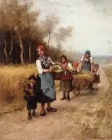 Lajos Bruck, Going to the Market
