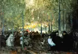 Louis Kolitz, Open air restaurant in Kassel
