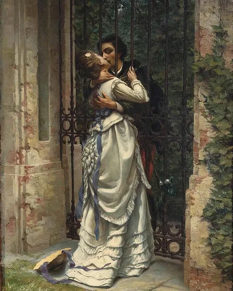 Silvio Allason, The kiss
