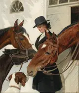Adolf Heinrich-Hansen, Visiting the Horses