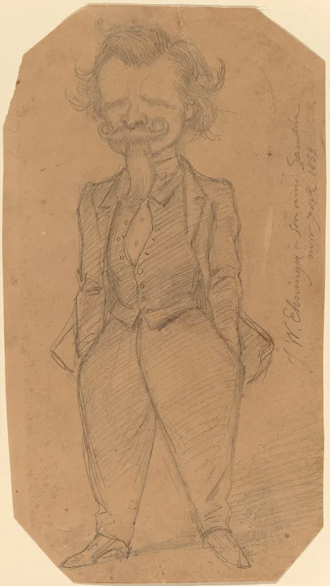 John Whetton Ehninger, Self-Portrait