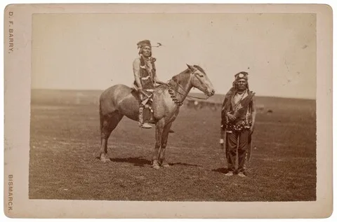 David Francis Barry, Sioux Scouts, North Dakota