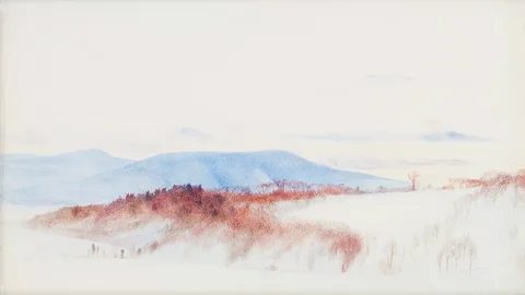 Henry Roderick Newman, Mt. Everett (Massachusetts) in the Snow