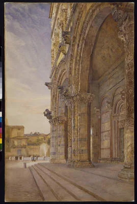 Henry Roderick Newman, San Martino , Lucca , Italy  - The West Front
