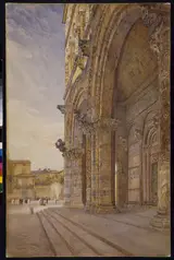 Henry Roderick Newman, San Martino , Lucca , Italy  - The West Front