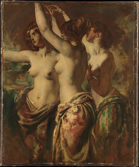 Ra William Etty, The Three Graces