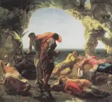 Paul Falconer Poole, A Scene from the Tempest