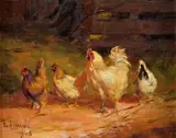Paul E. Harney, [Chickens]