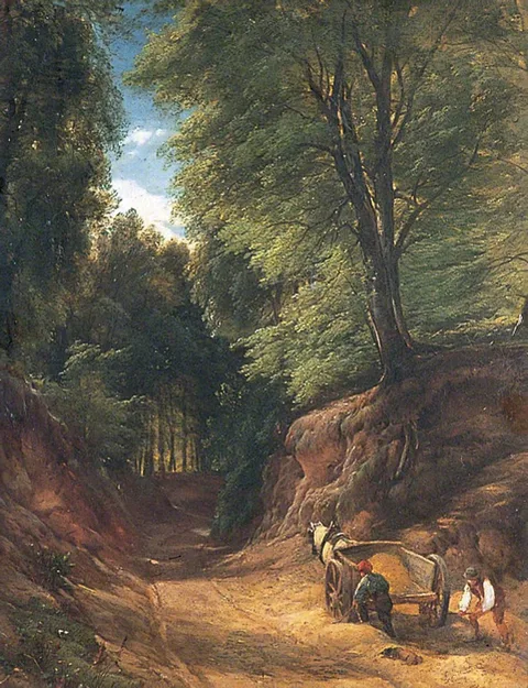 Henry Brittan Willis, A Sunny Lane in Sussex